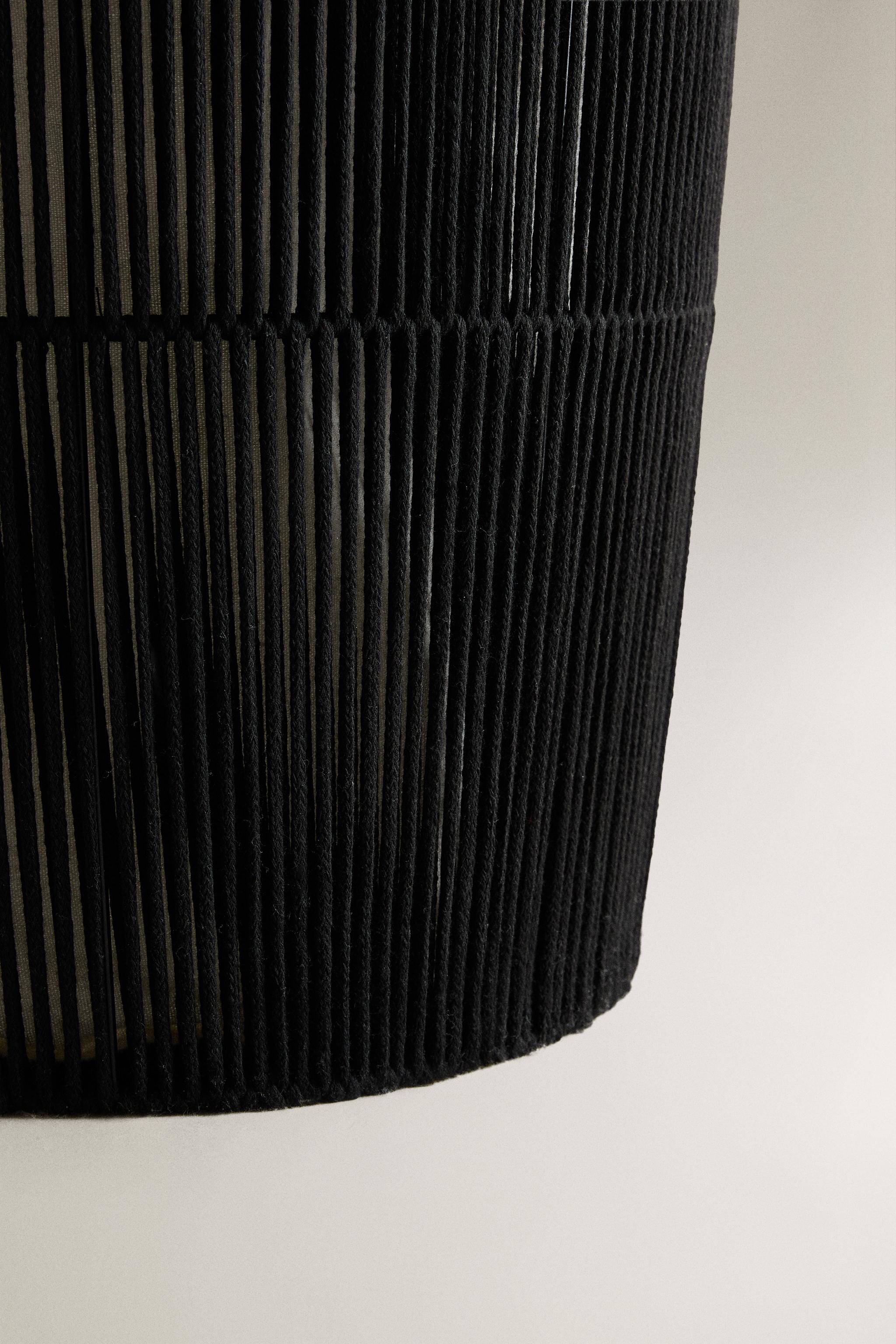 FABRIC-LINED LAUNDRY HAMPER